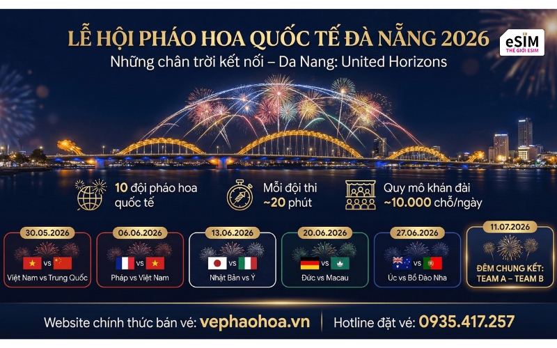 DIFF 2026 in Da Nang celebrates global fireworks, culture, and Vietnam’s United Horizons theme